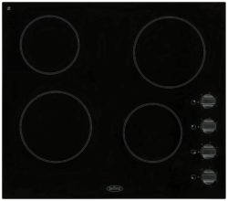 Belling CH60RV MK2 Ceramic Hob - Black.